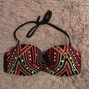 VS removable strap swim top.